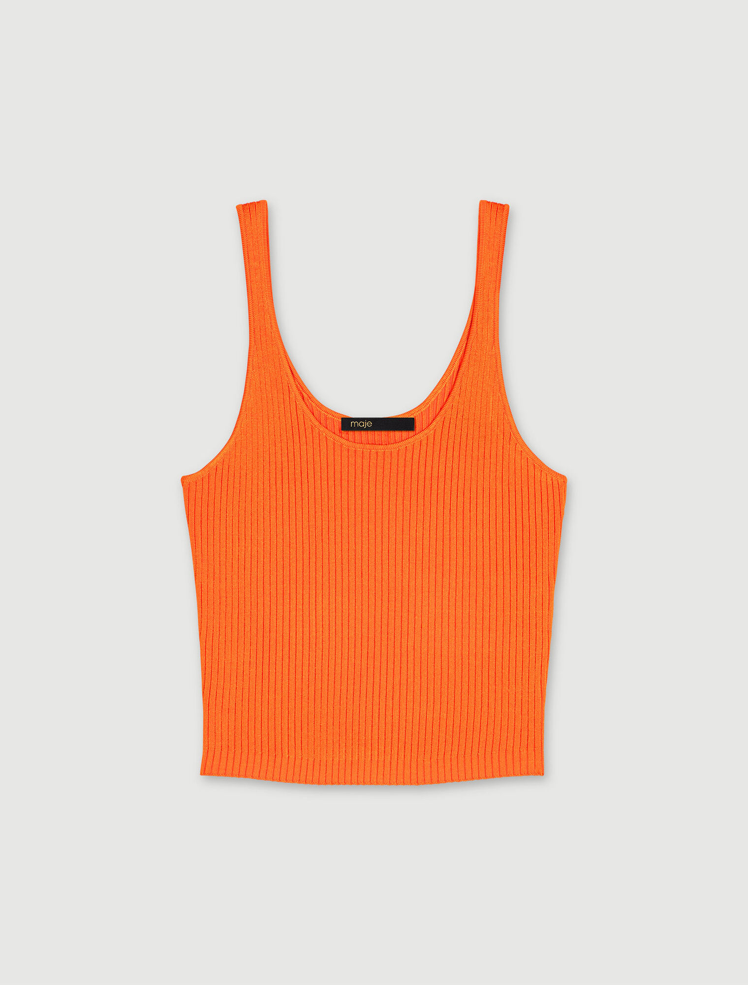 Twinset aus Rippstrick