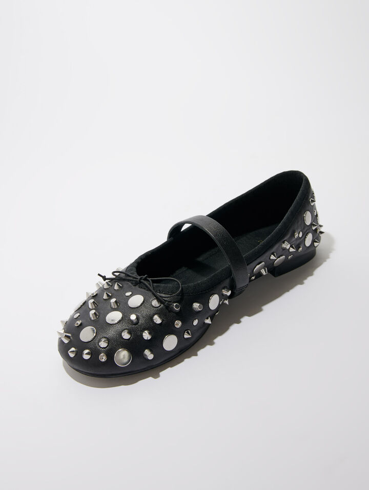Ballerinas mit Nieten