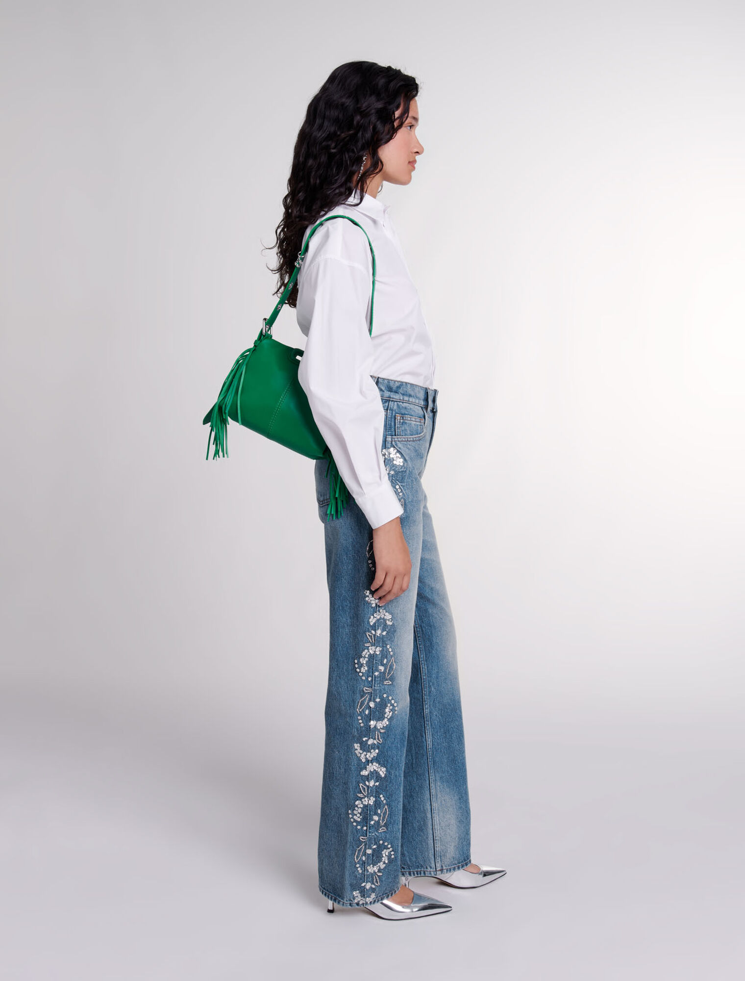 Bestickte Jeans 