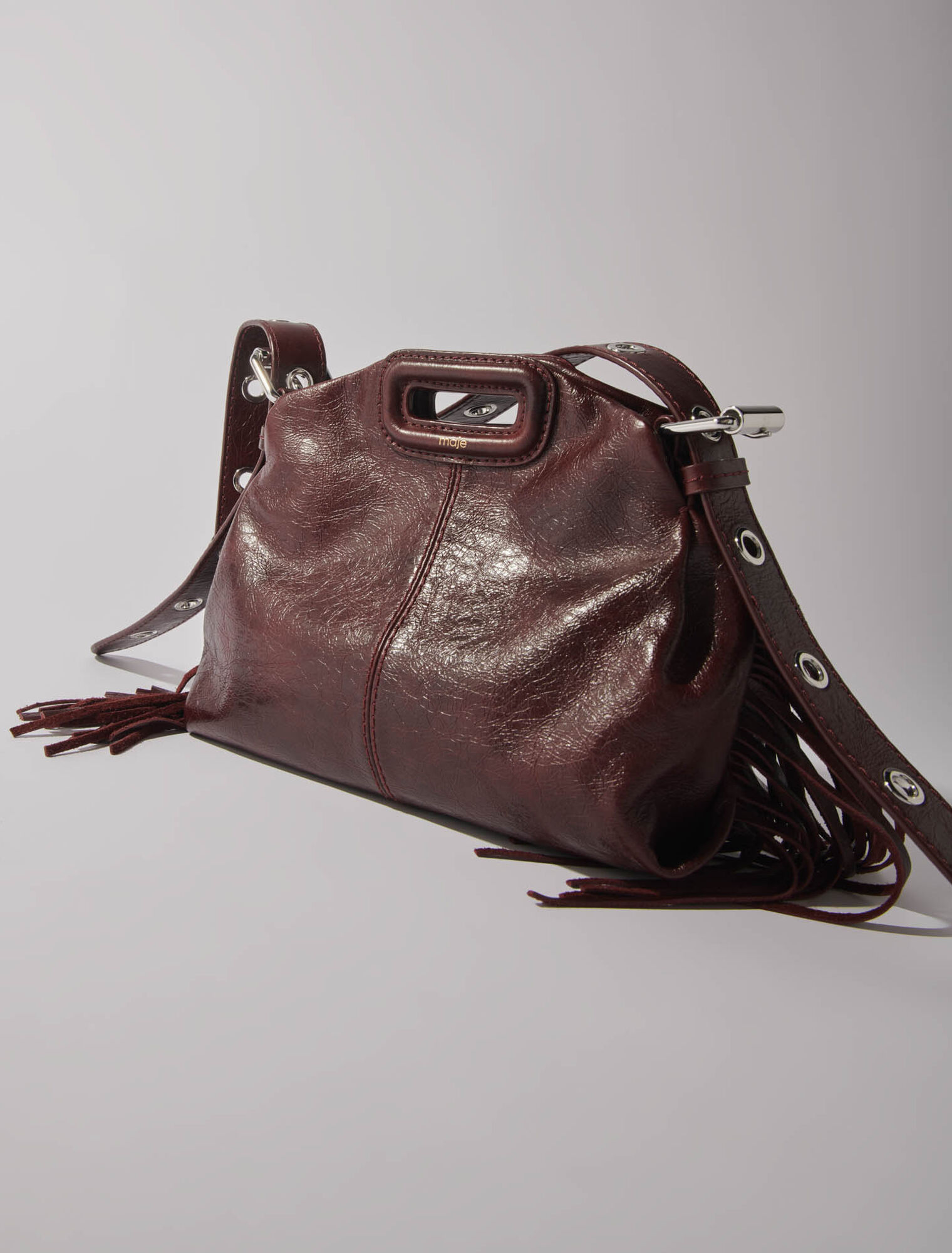 Tasche Miss M Mini, Craquelé-Leder
