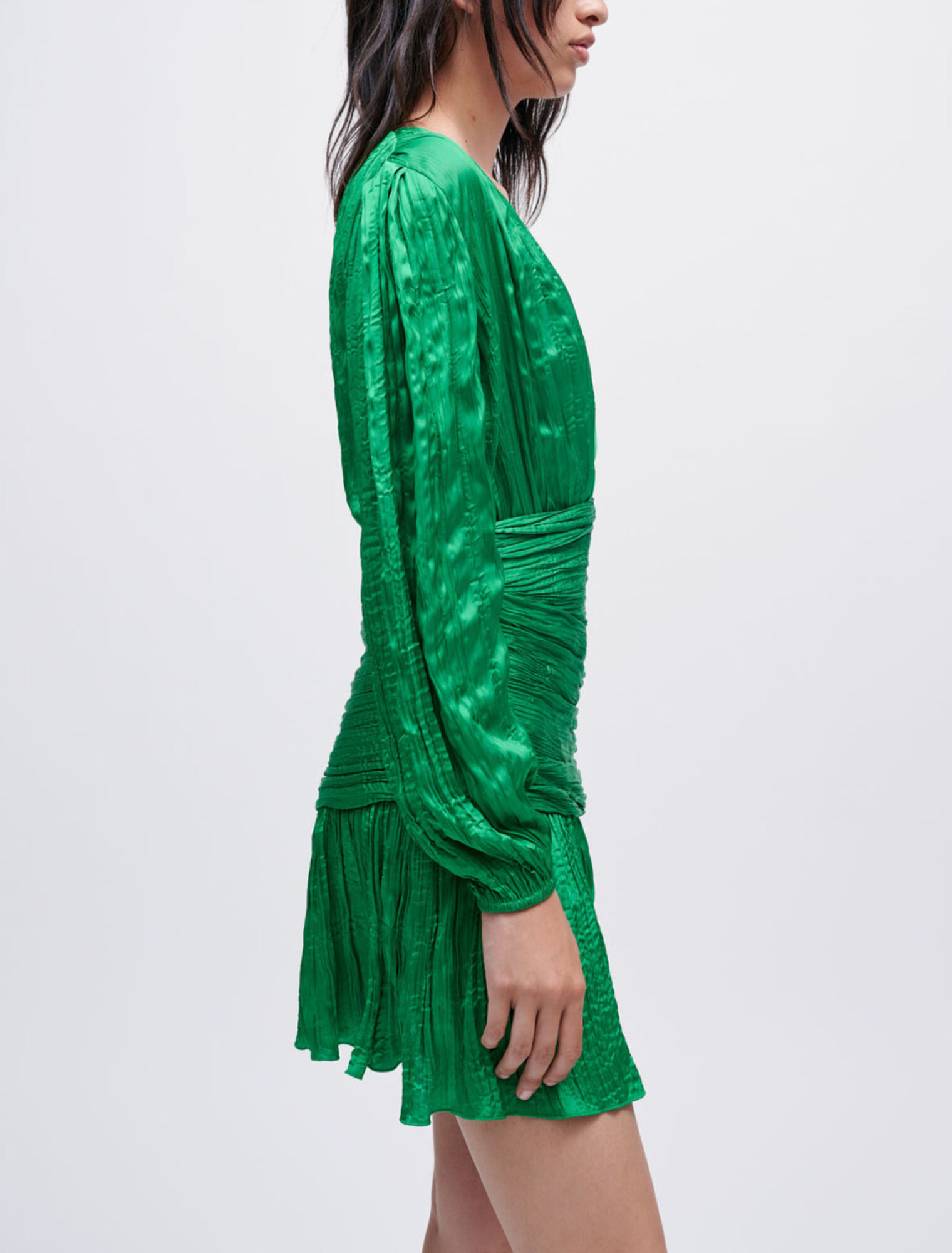 Körpernahes Kleid aus Lamé