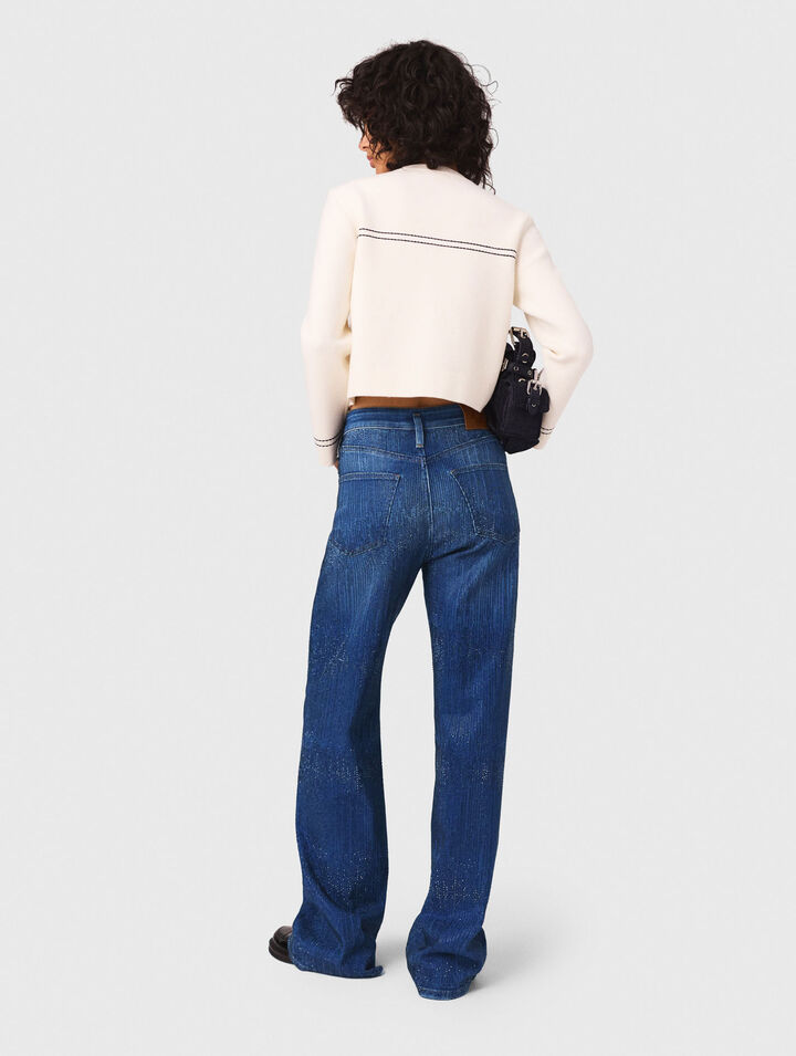 Jeans mit Strass