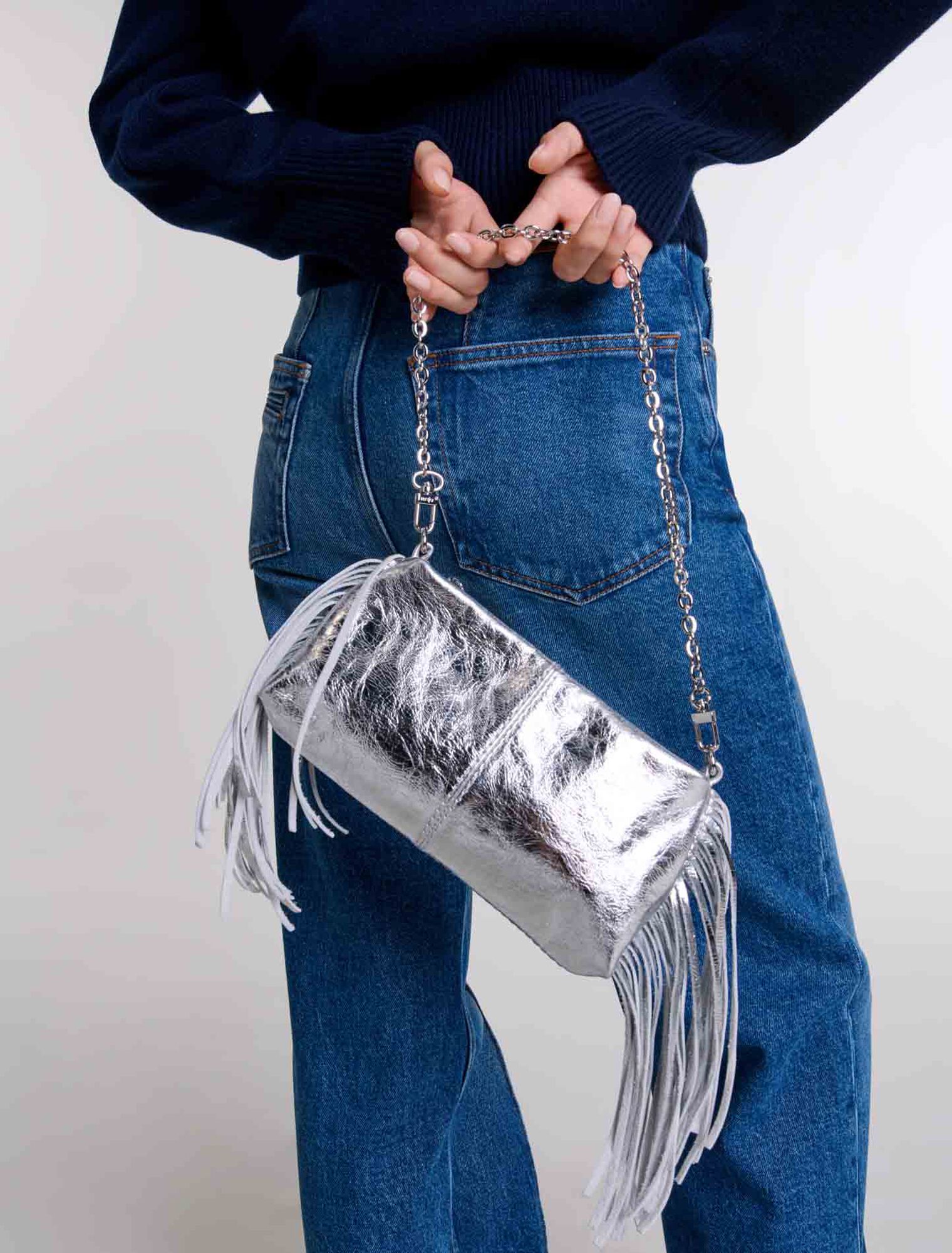 Clutch Miss M aus Leder