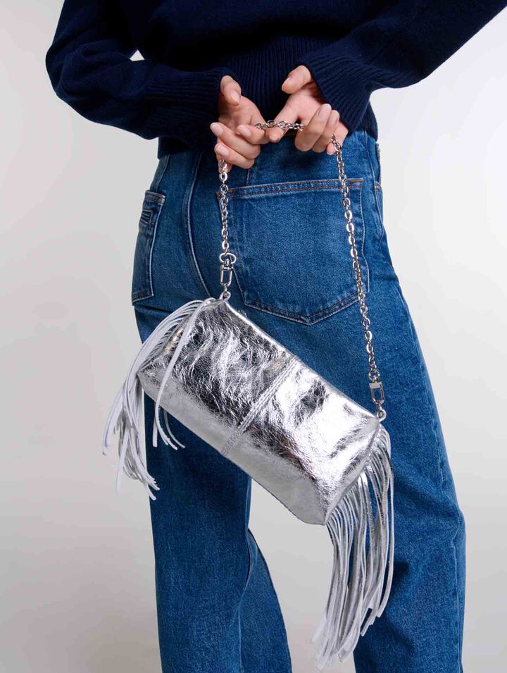 Clutch Miss M aus Leder