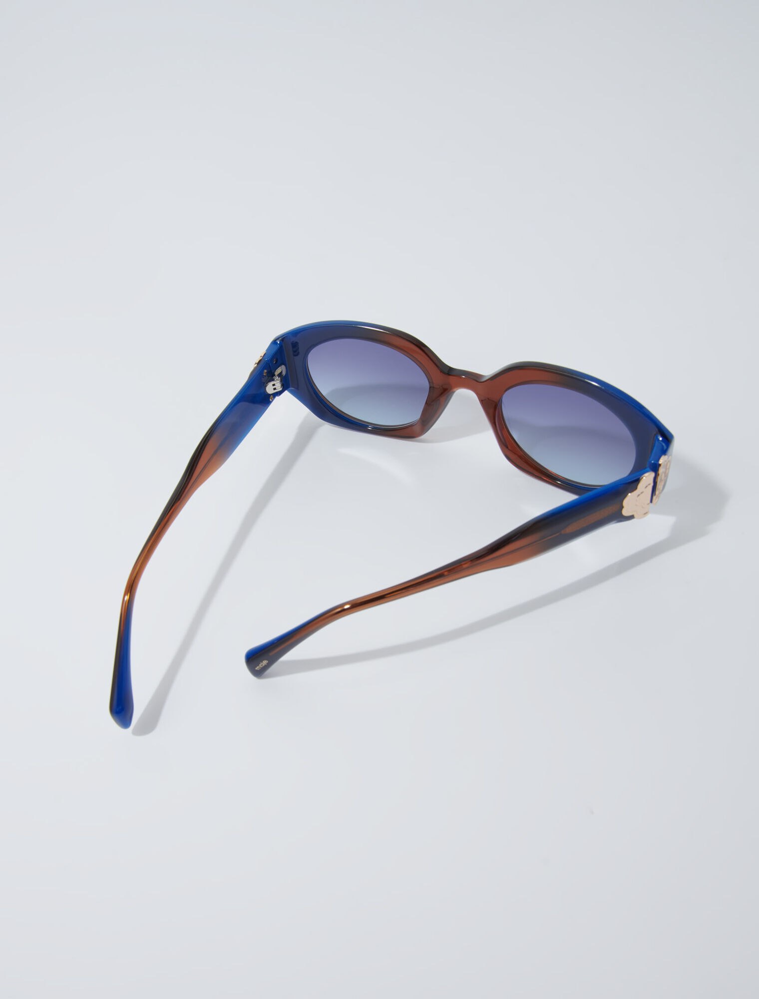 Runde Sonnenbrille aus Acetat