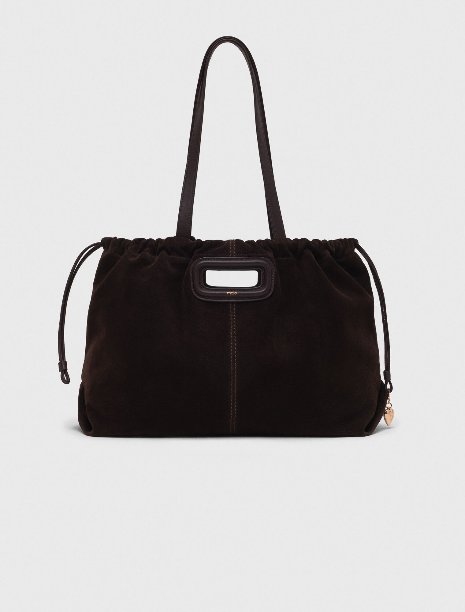 M Tote-Bag aus Wildleder