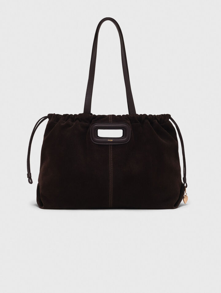 M Tote-Bag aus Wildleder
