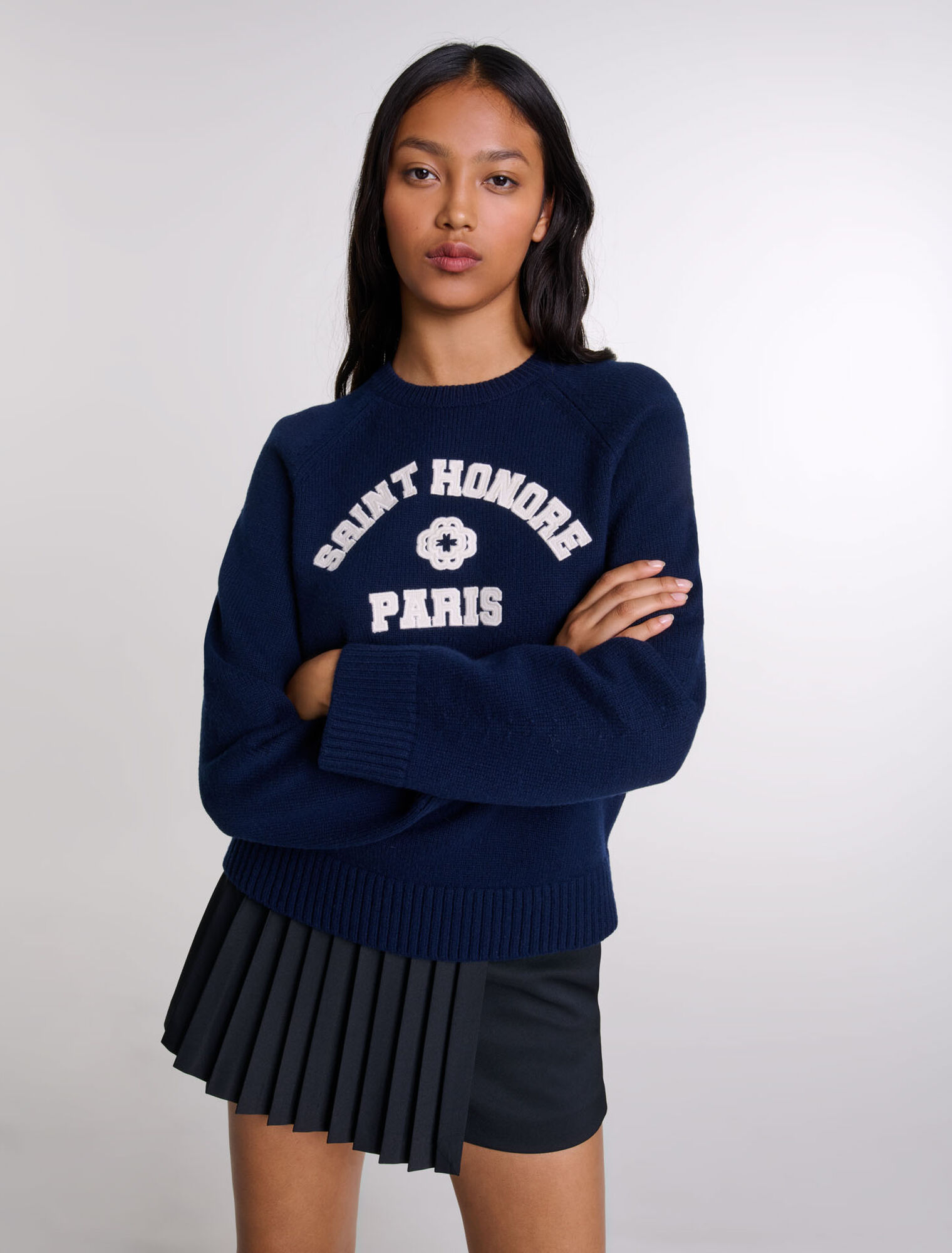 Pullover aus Wollgemisch