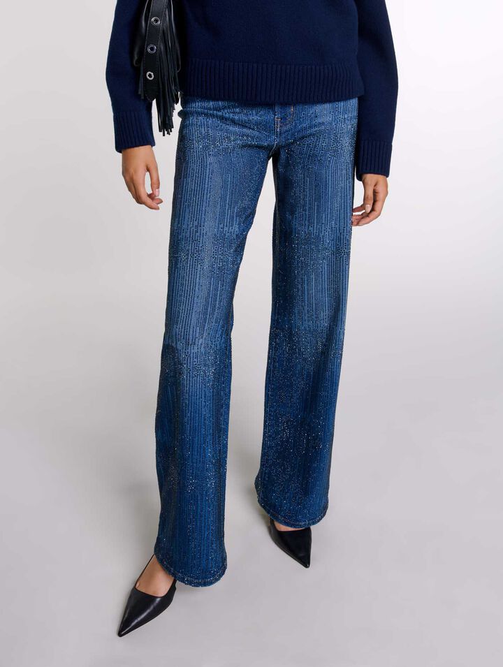 Jeans mit Strass