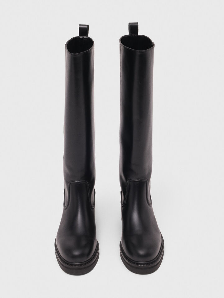 Lederstiefel