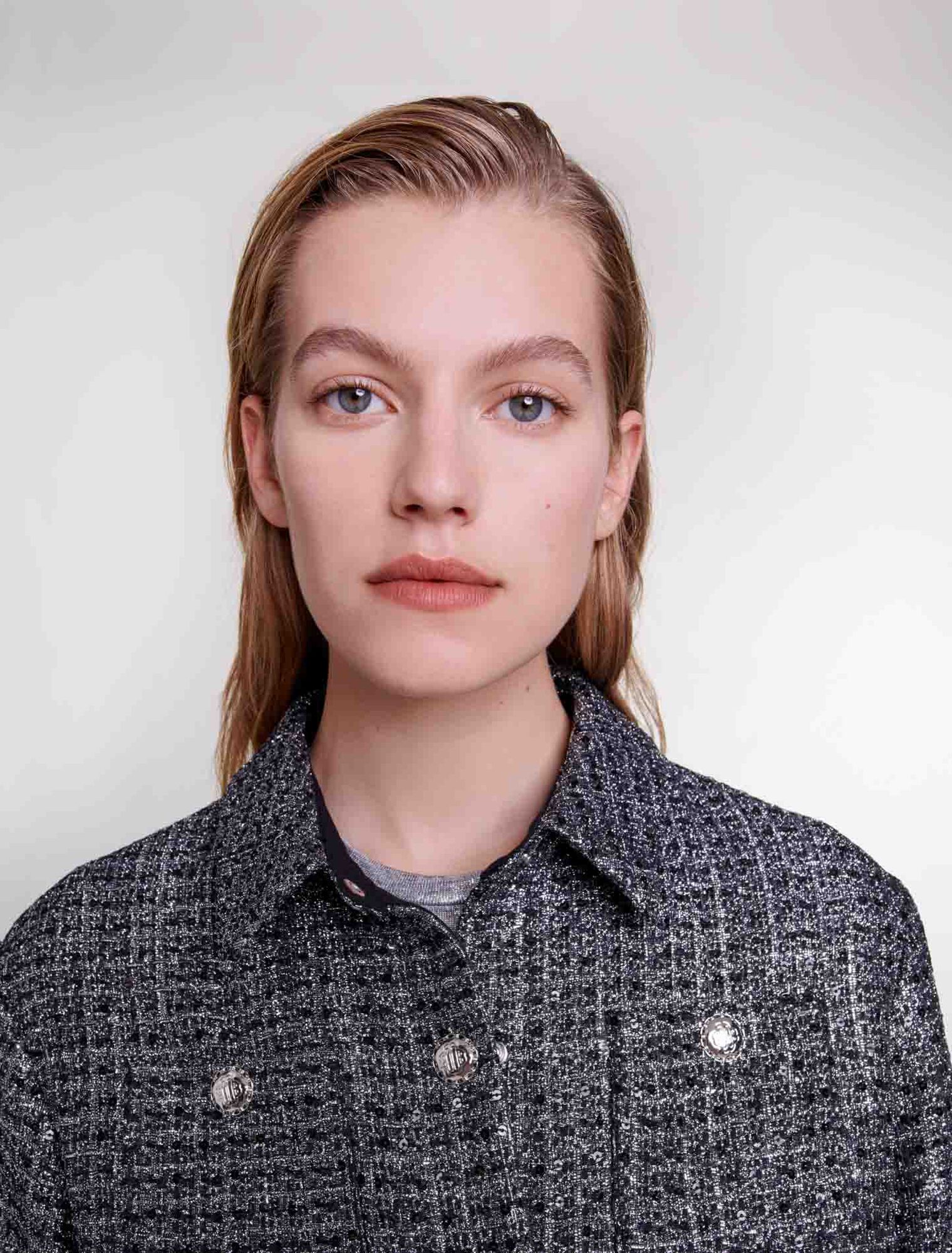 Tweed-Jacke