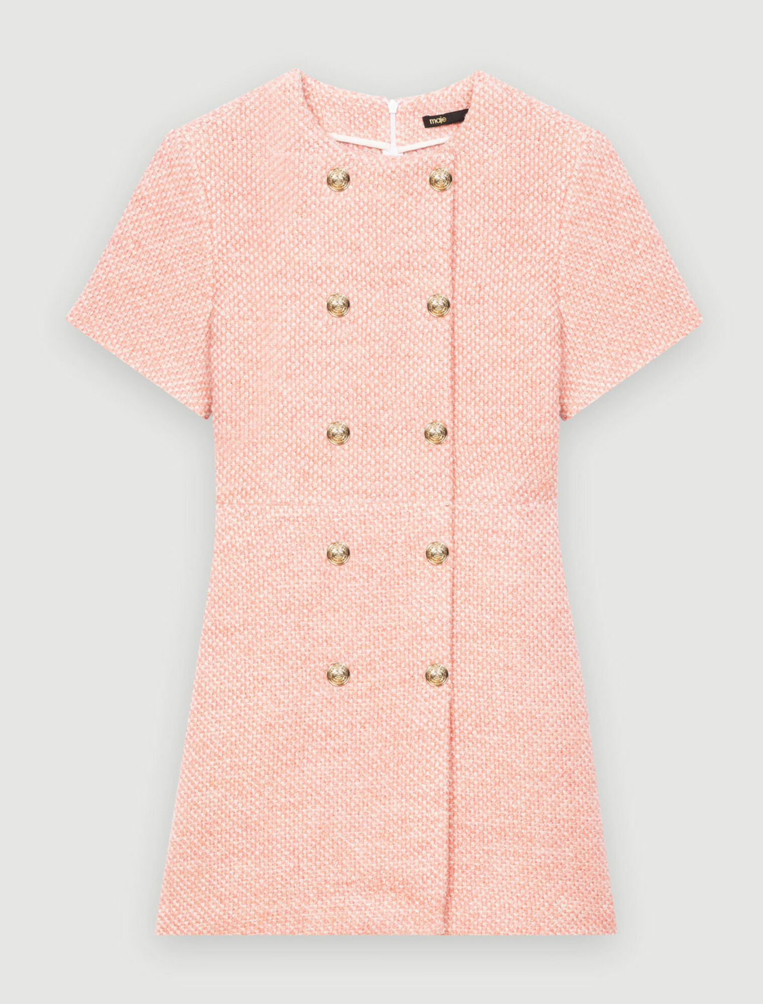 Kleid aus meliertem Tweed