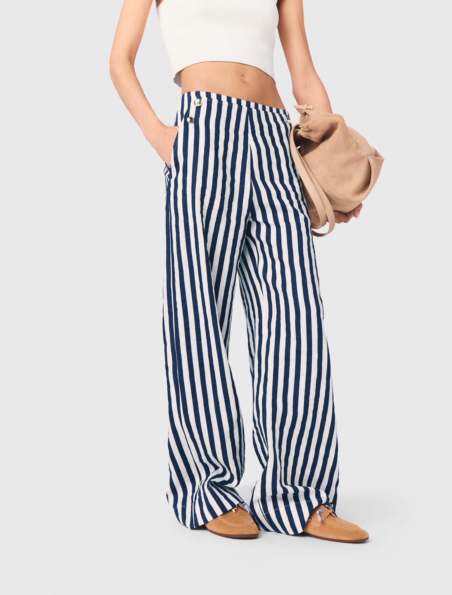 Matrosenhose aus Leinenmischung