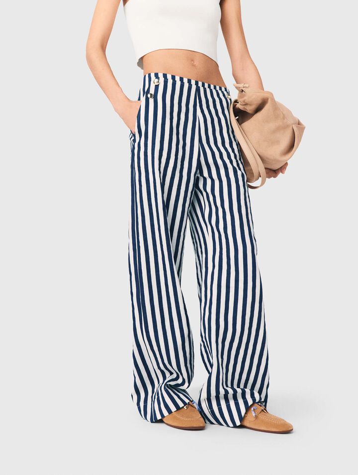 Matrosenhose aus Leinenmischung