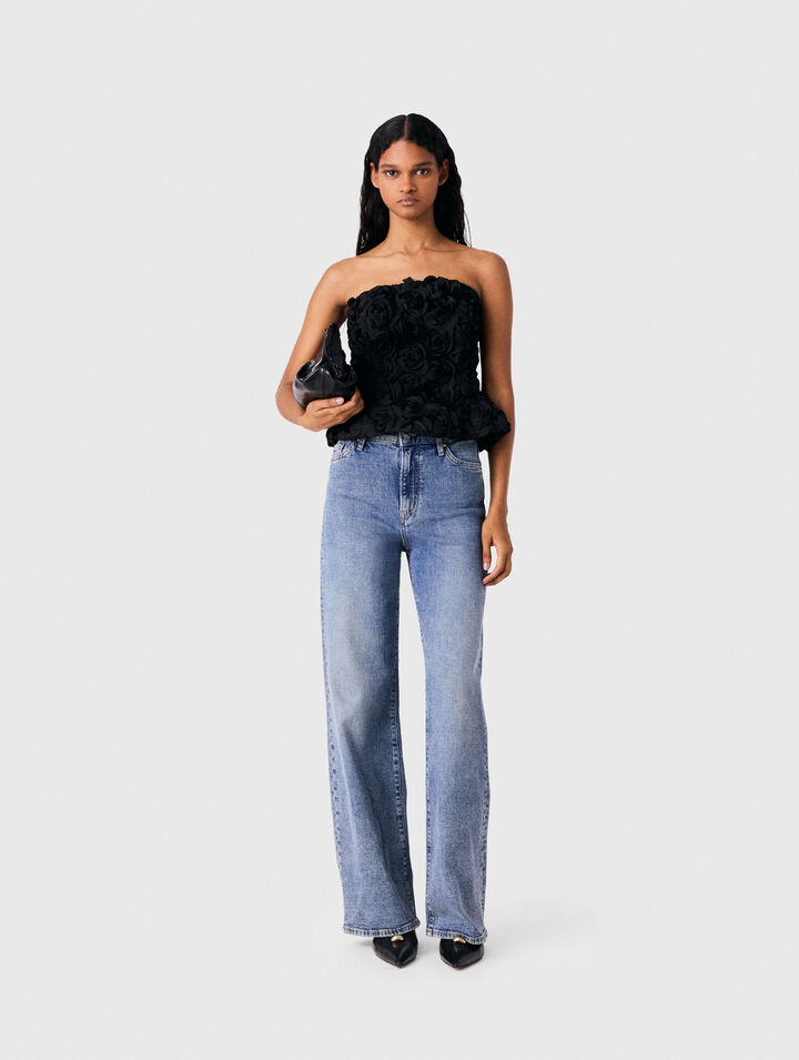 Top mit Blumen