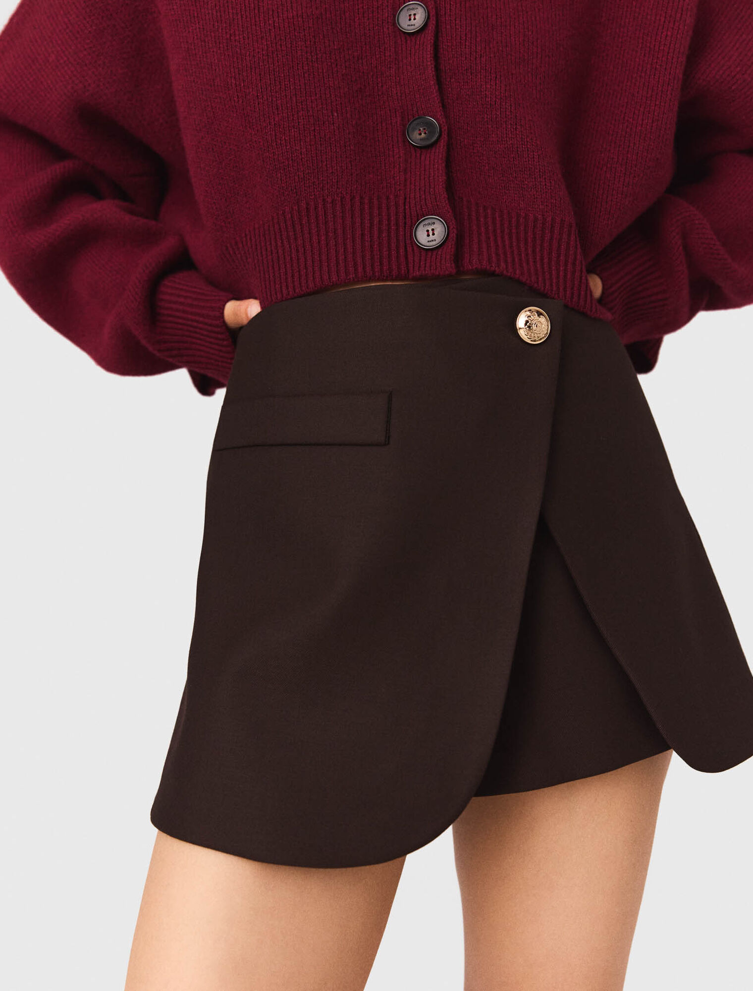 Shorts Trompe-l'Oeil