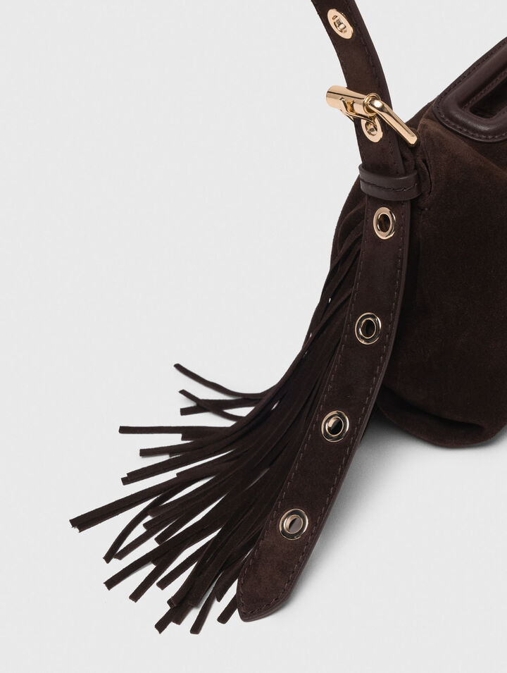 Tasche Miss M Mini aus Wildleder