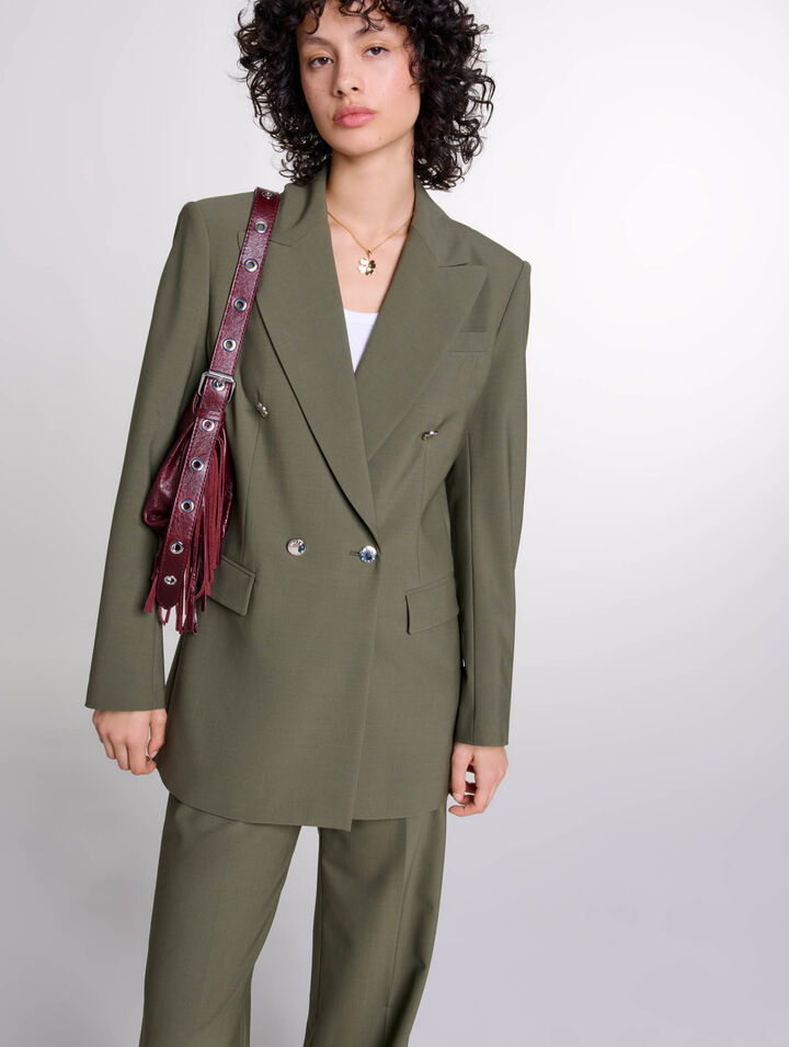 Taillierte Anzugjacke