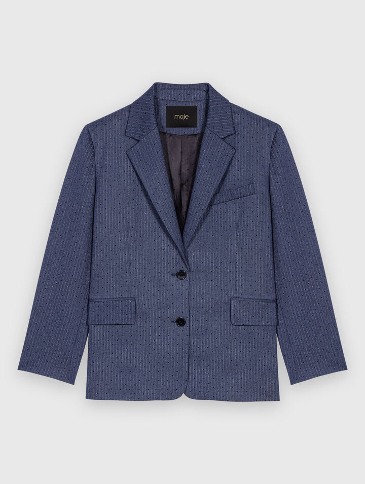 Blazer mit Strass