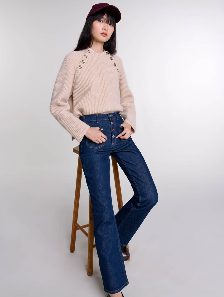 Denim-Jeans mit Taschen