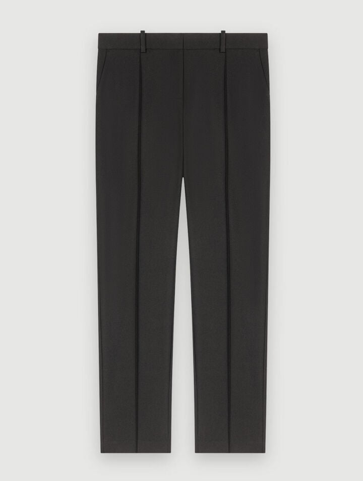 Schwarze Schneiderhose