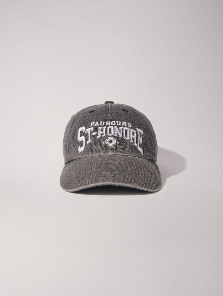 Cap aus Denim Saint Honoré 