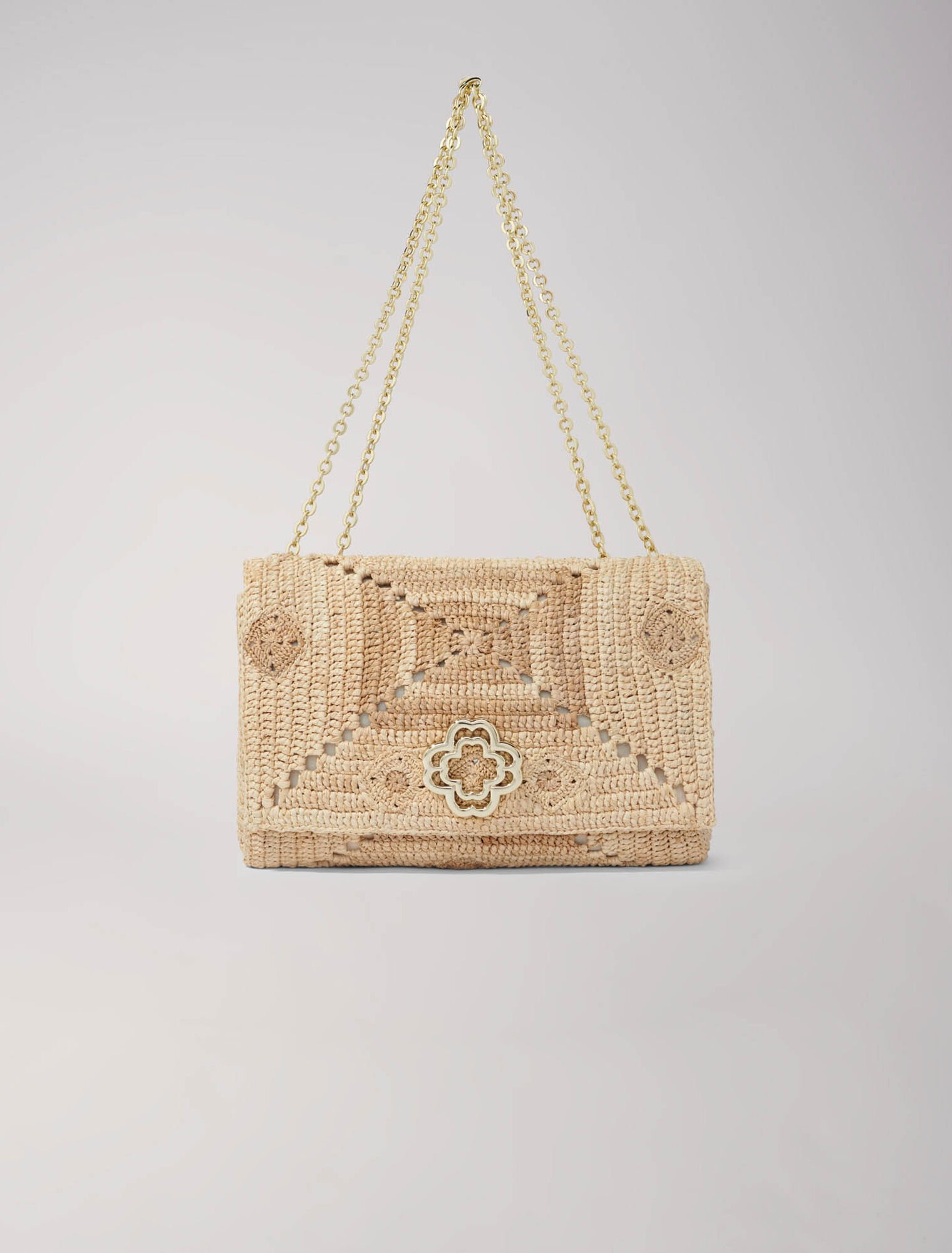 Handgefertigte Clover-Basttasche