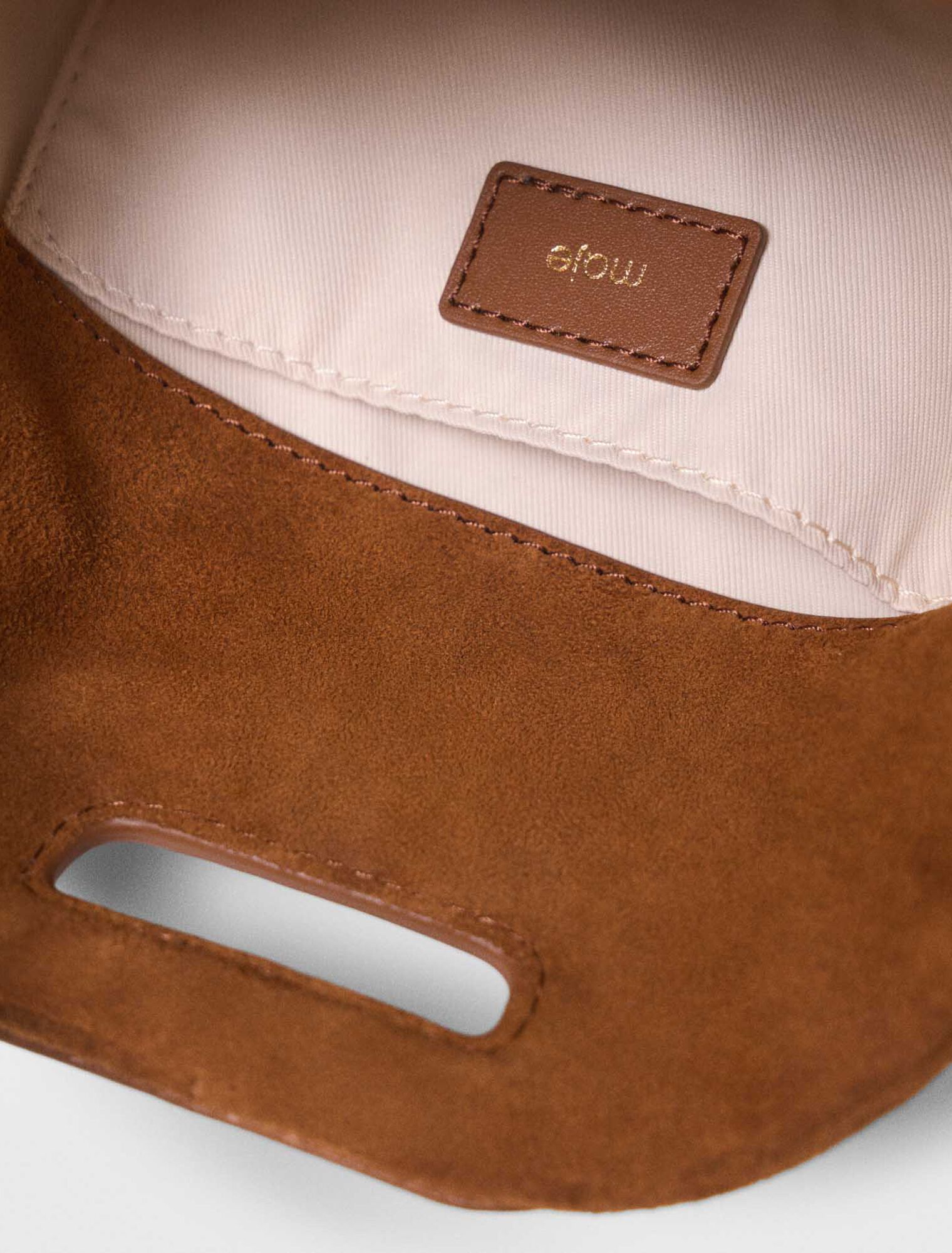 Tasche Miss M Mini, Stepp-Wildleder