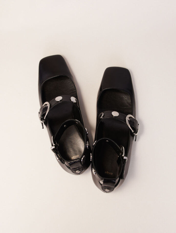 Babies aus Leder mit Studs