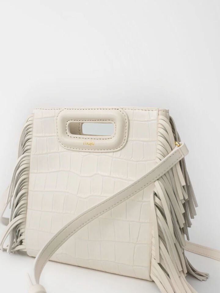 M Mini-Tasche aus Krokodilleder