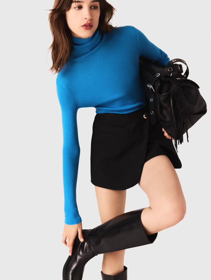 Elegante Wickel-Shorts