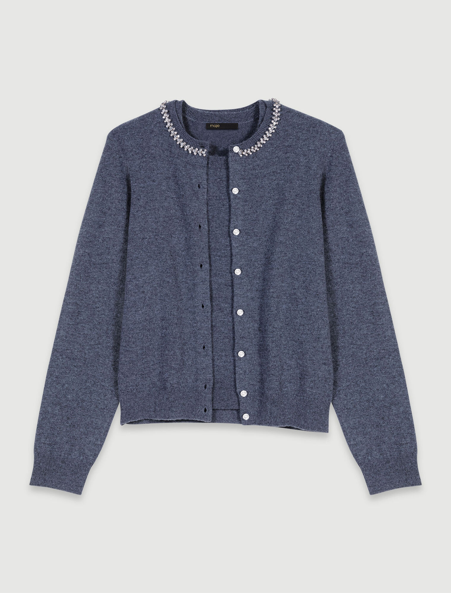 2-in-1 Cardigan aus Kaschmir