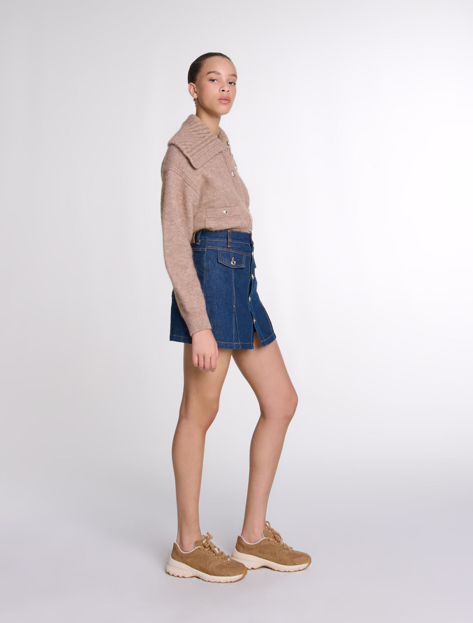 Trompe-l'Œil-Denimshorts