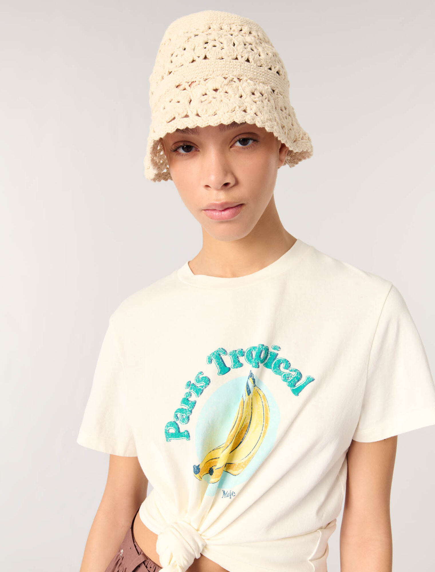 Gemustertes T-Shirt