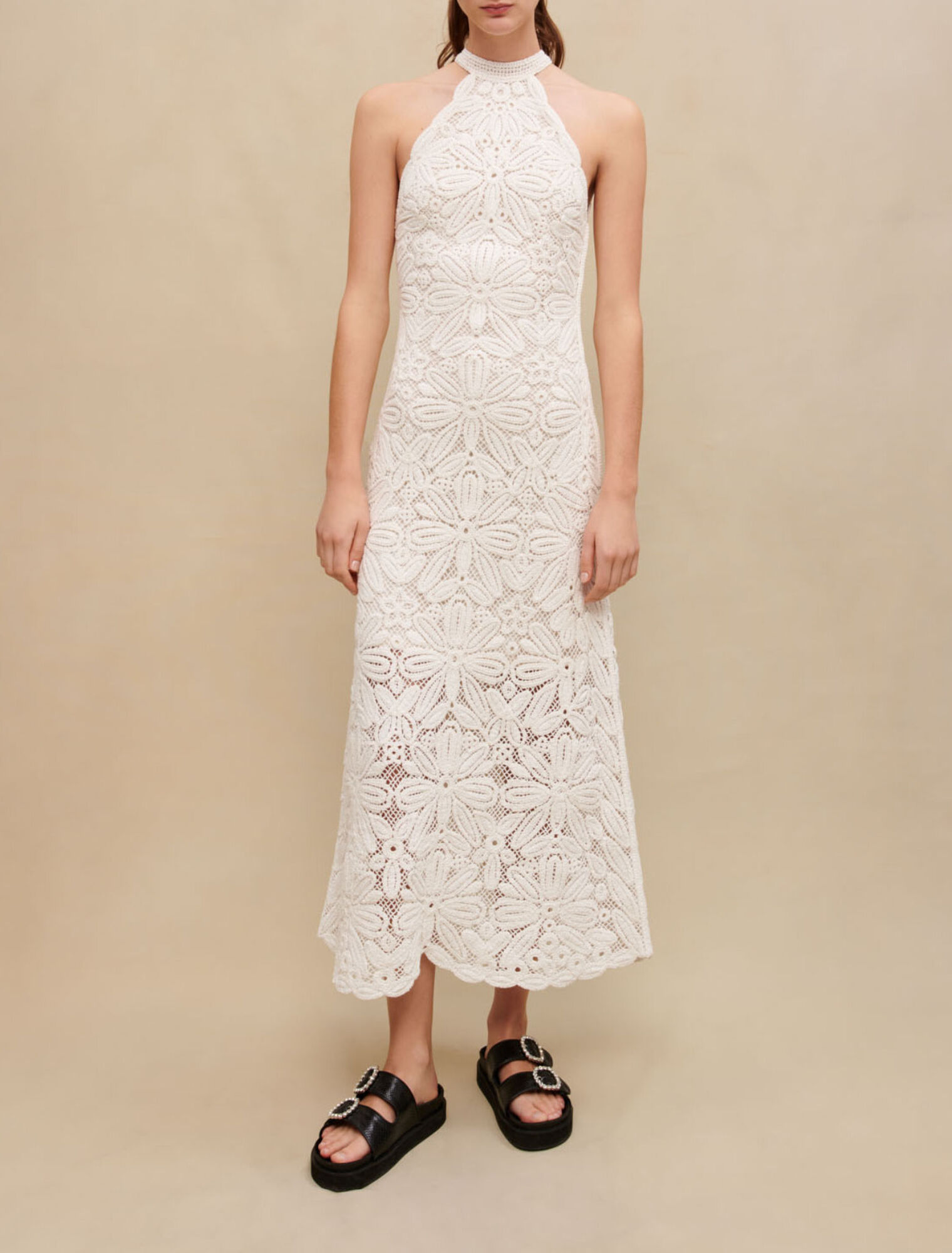 Midikleid aus Maschenware