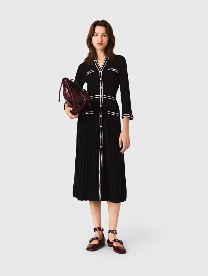 Midikleid aus Strick