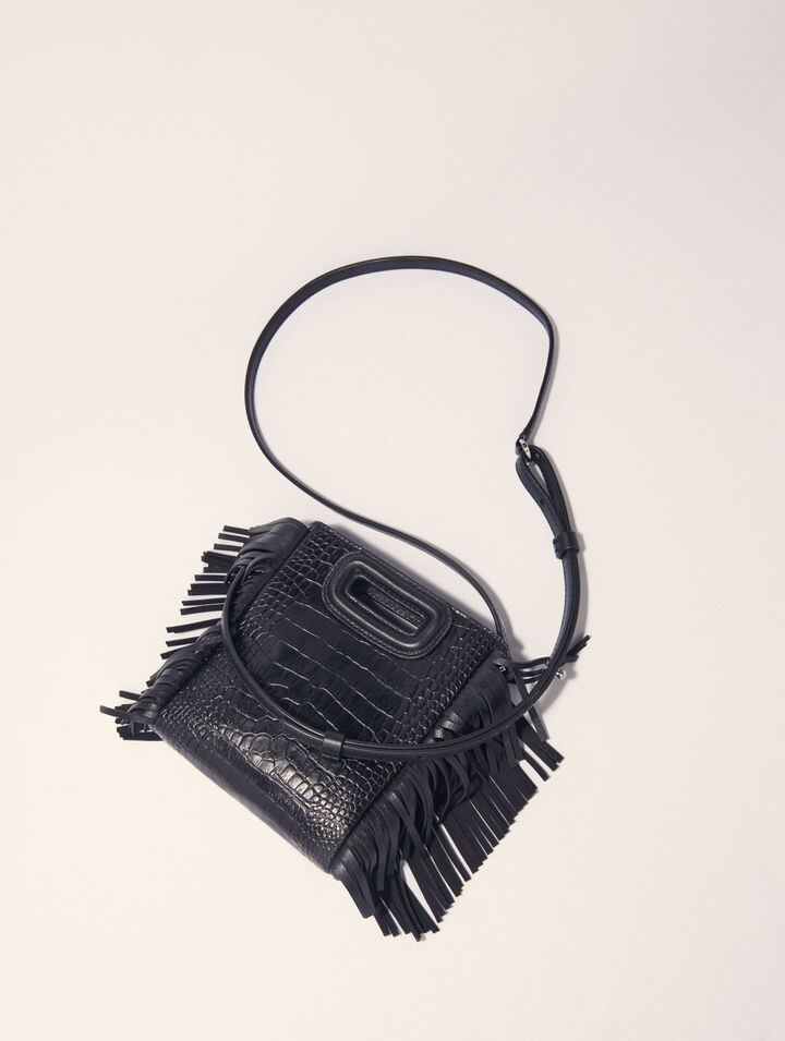 M Mini-Tasche aus Krokodilleder