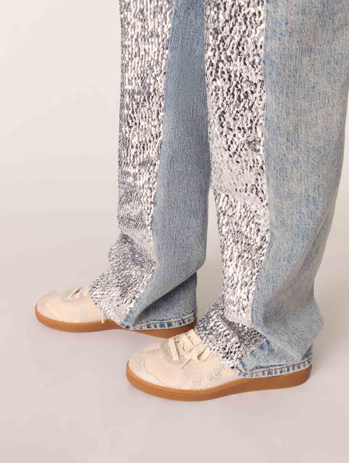 Lässige Turnschuhe mit Strass