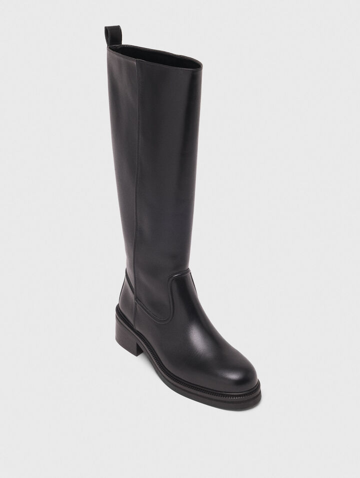 Lederstiefel