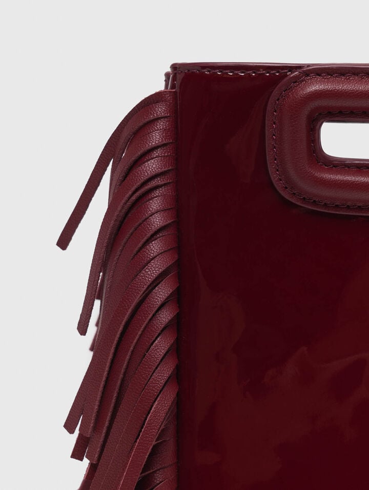 Tasche M mini aus Glattleder
