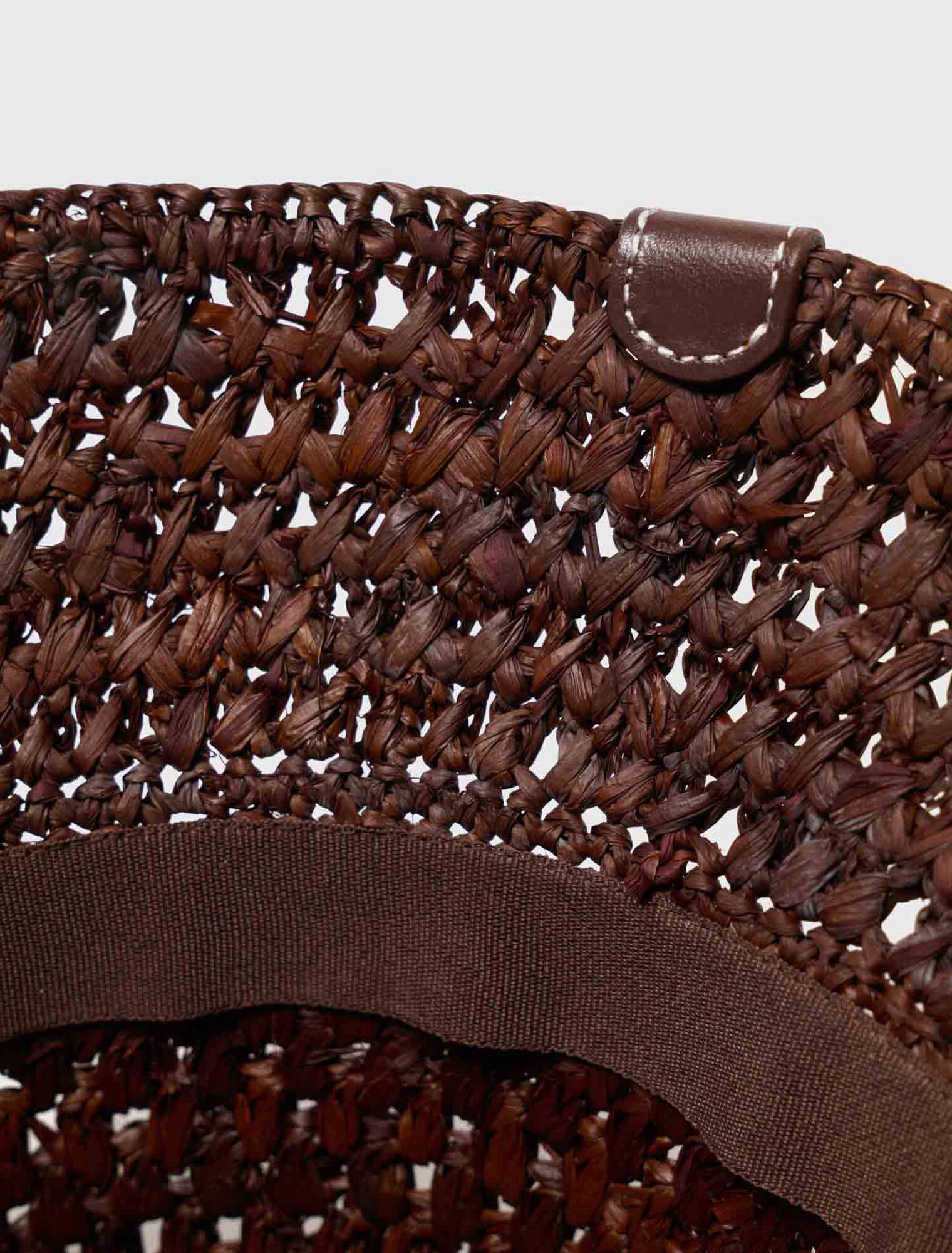 Bunter Bob aus nat&uuml;rlichem Bast