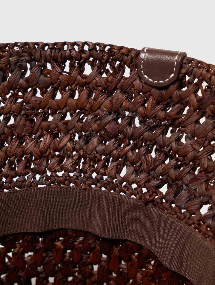 Bunter Bob aus nat&uuml;rlichem Bast