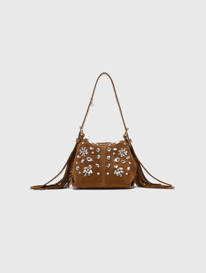 Micro-Tasche Miss M mit Strass