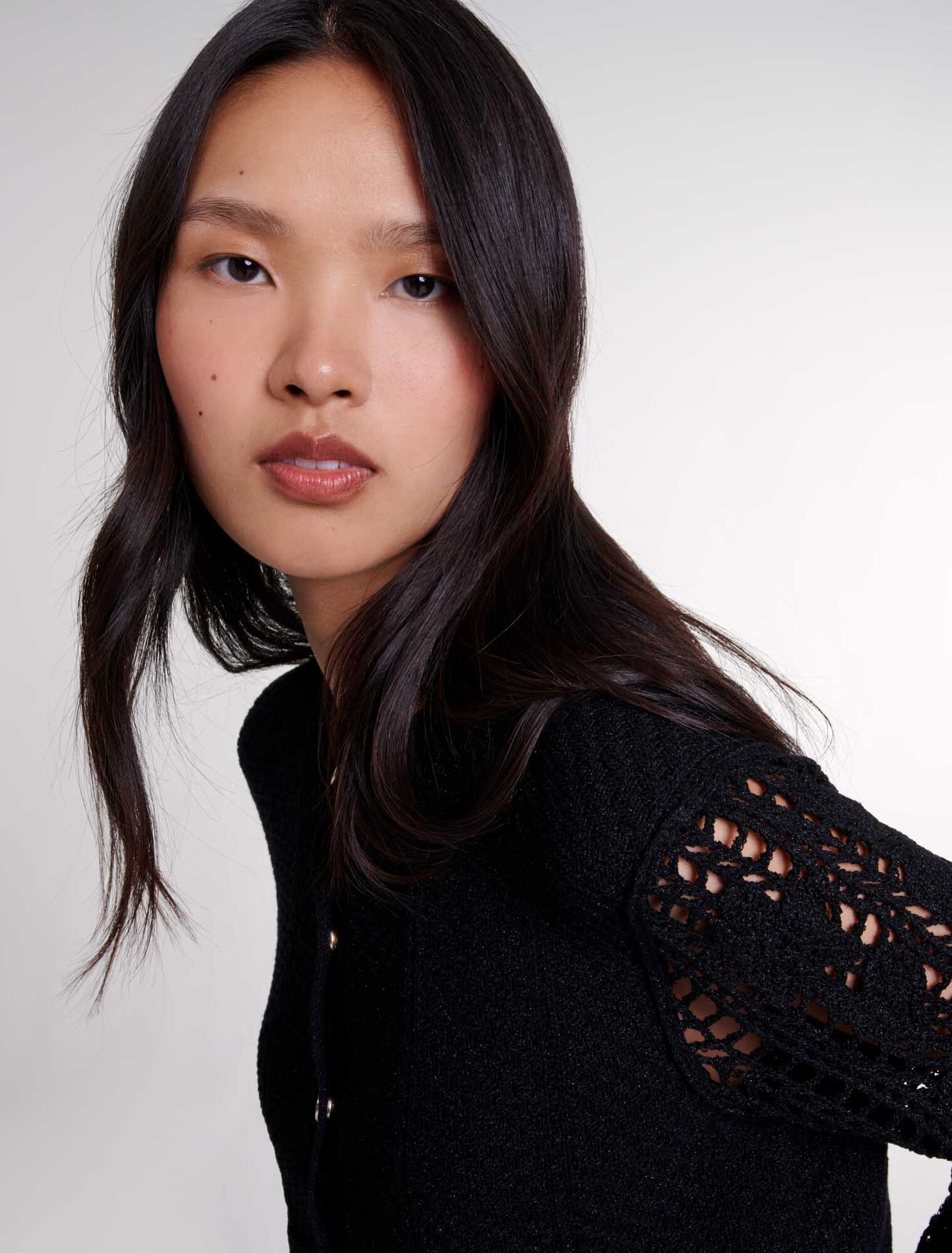 Gehäkelter Cardigan 