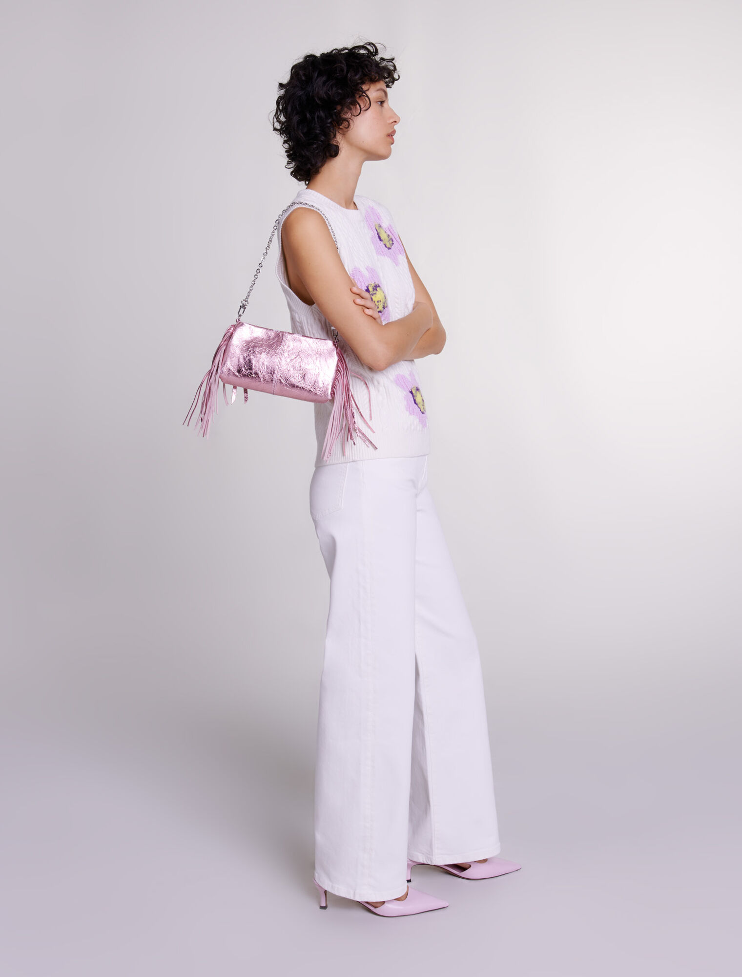 Clutch Miss M aus Leder