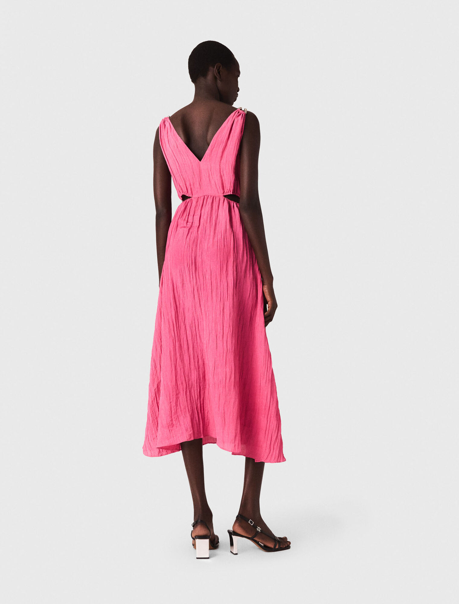 Midikleid mit Cut-outs