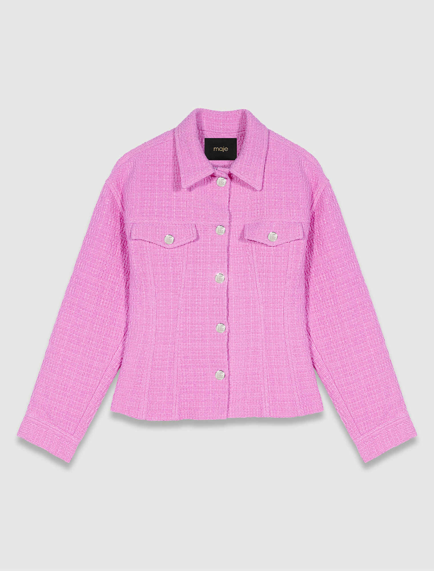 Taillierte Jacke aus Tweed