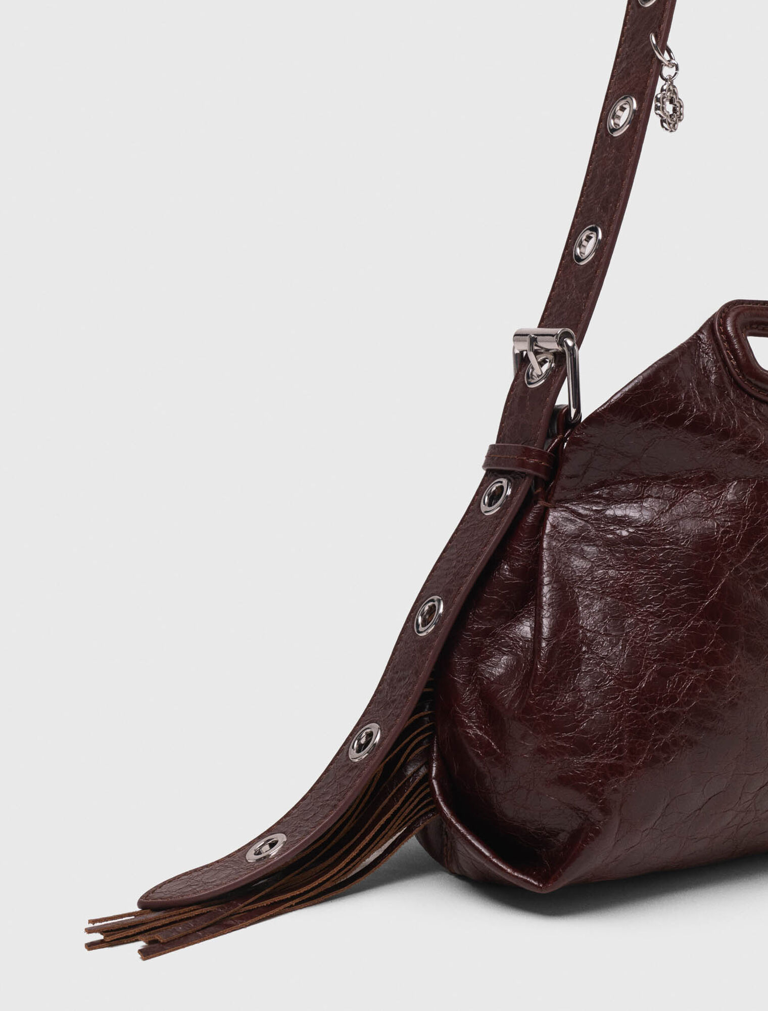 Tasche Miss M aus Craqulé-Leder