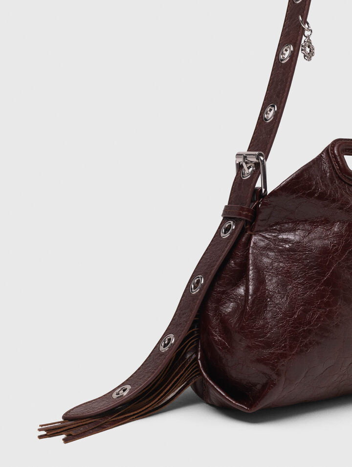 Tasche Miss M aus Craqulé-Leder