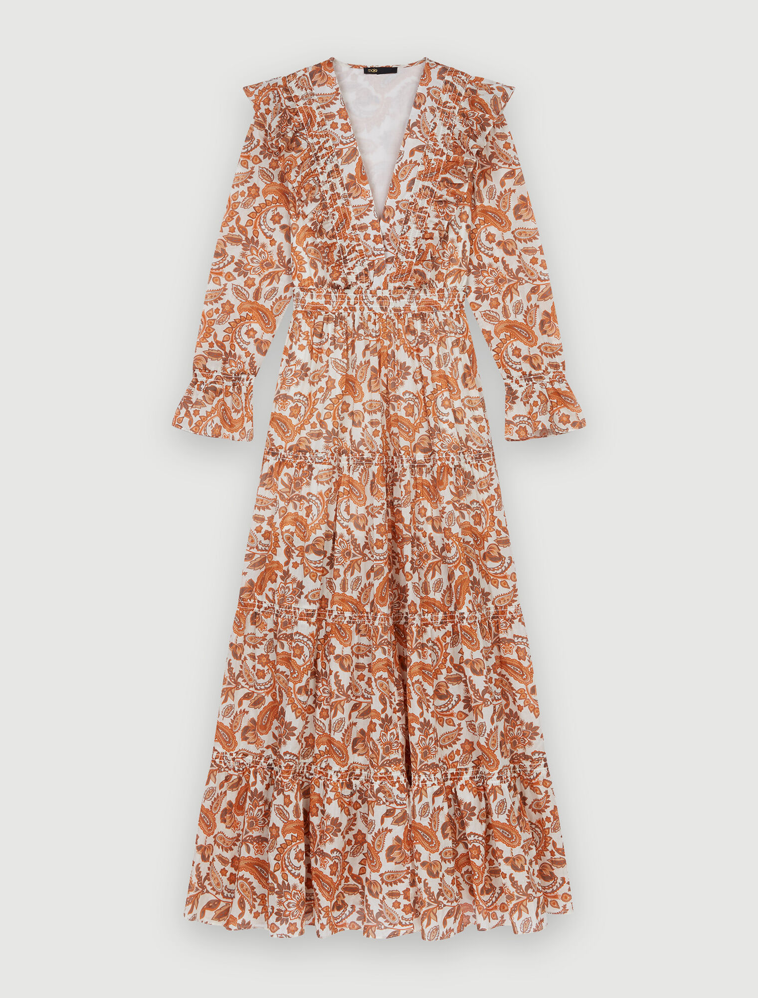 Kleid aus bedruckter Baumwolle